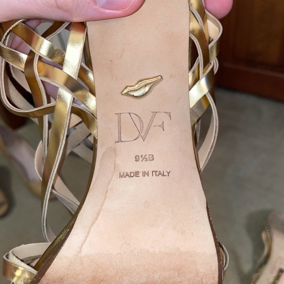 Diane von Fürstenberg Strappy Heels - Picture 9 of 12
